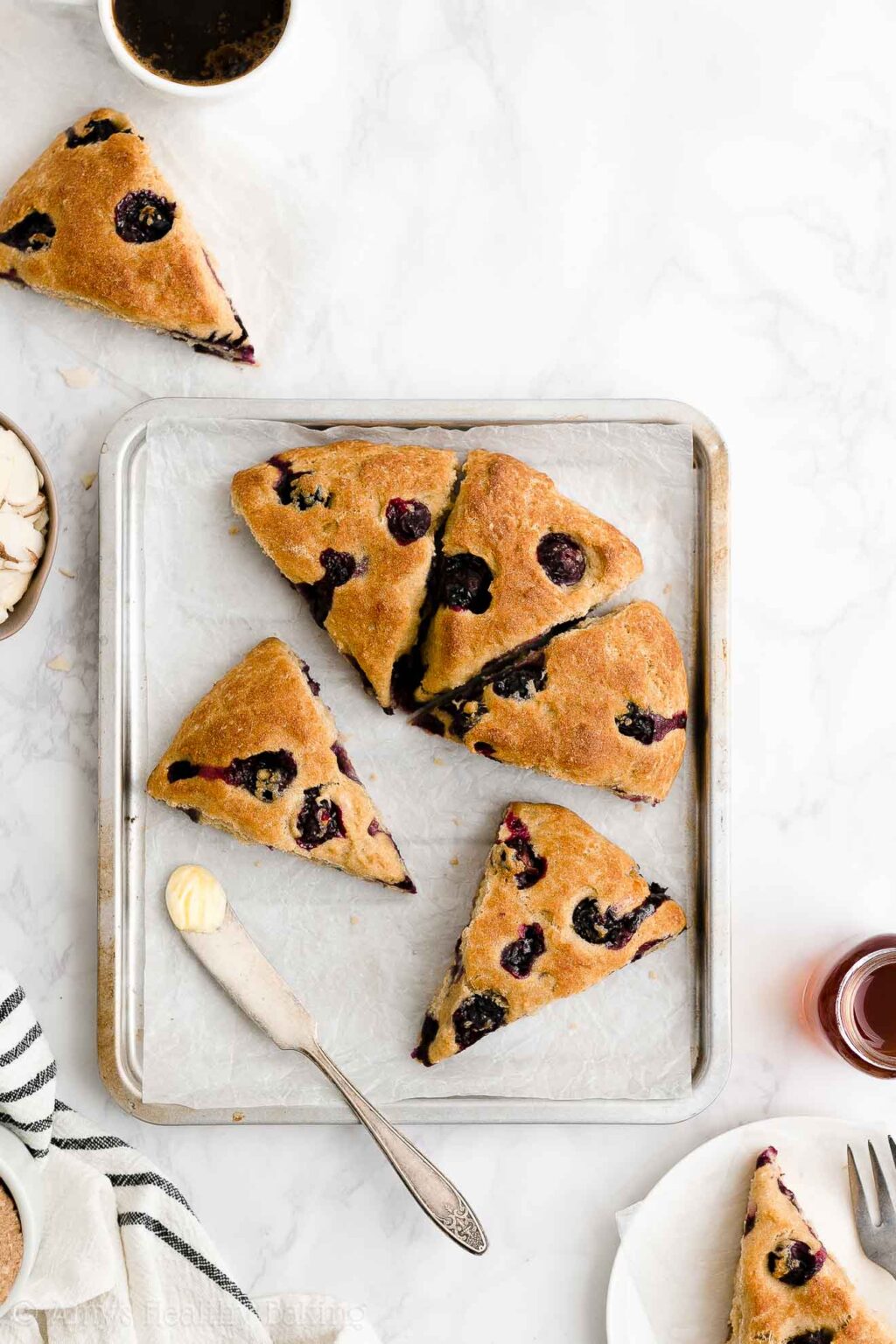 Vegan Blueberry Scones (Easy & Healthy!) Amy's Healthy Baking