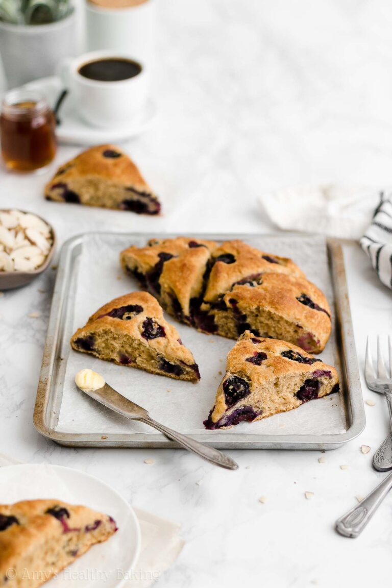 Vegan Blueberry Scones (Easy & Healthy!) Amy's Healthy Baking