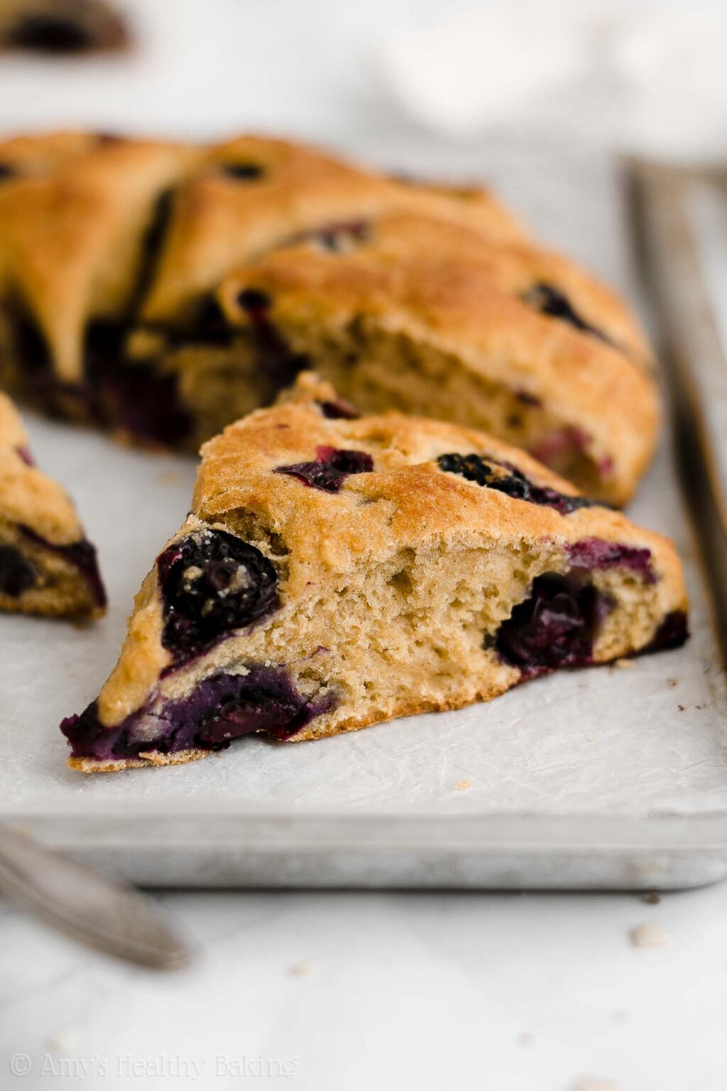 Vegan Blueberry Scones (Easy & Healthy!) Amy's Healthy Baking