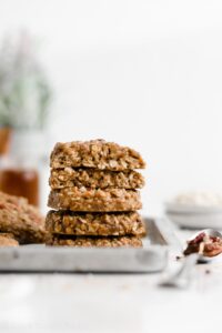 Maple Pecan Oatmeal Cookies | Amy's Healthy Baking