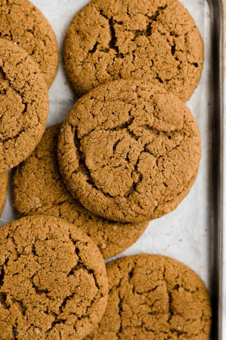 Gingerbread Snickerdoodles (Gingerdoodles) Amy's Healthy Baking