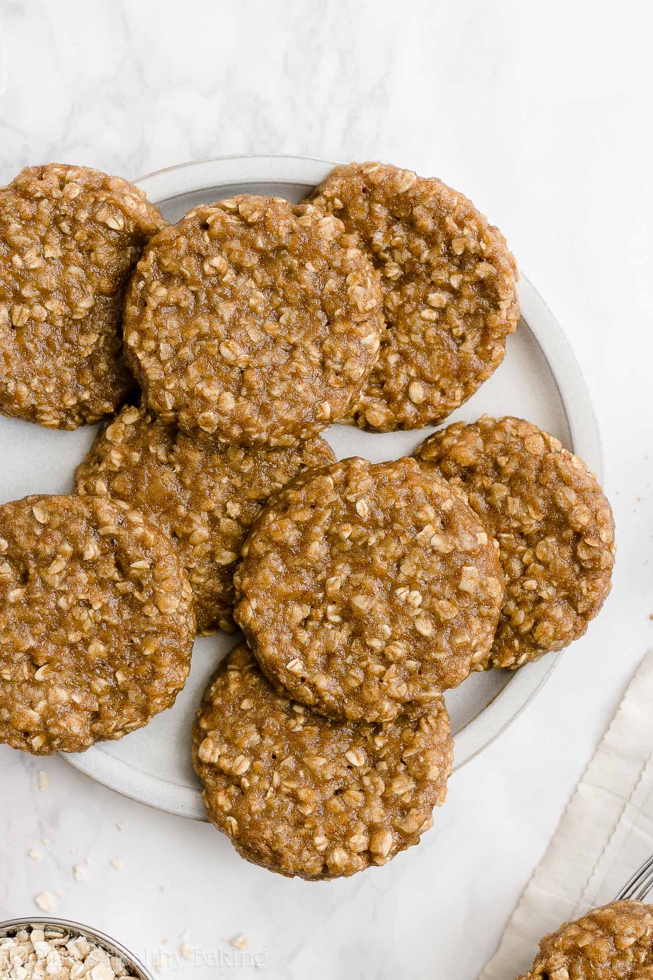 Banana Oatmeal Cookies (Healthy Recipe!) | Amy's Healthy Baking