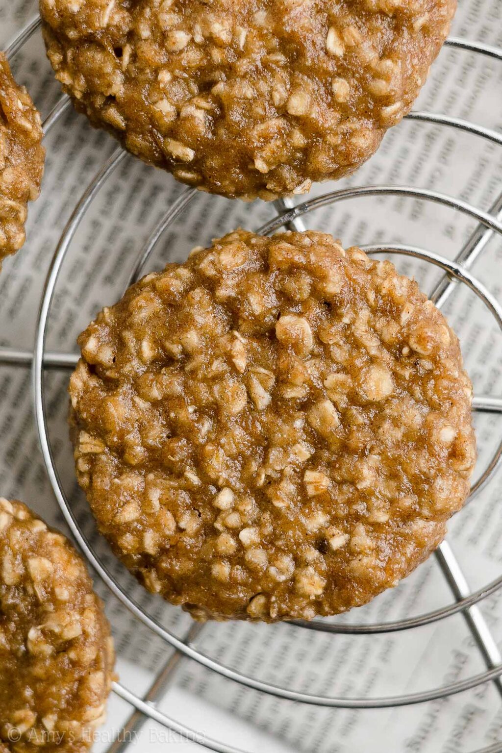 Banana Oatmeal Cookies (Healthy Recipe!) Amy's Healthy Baking