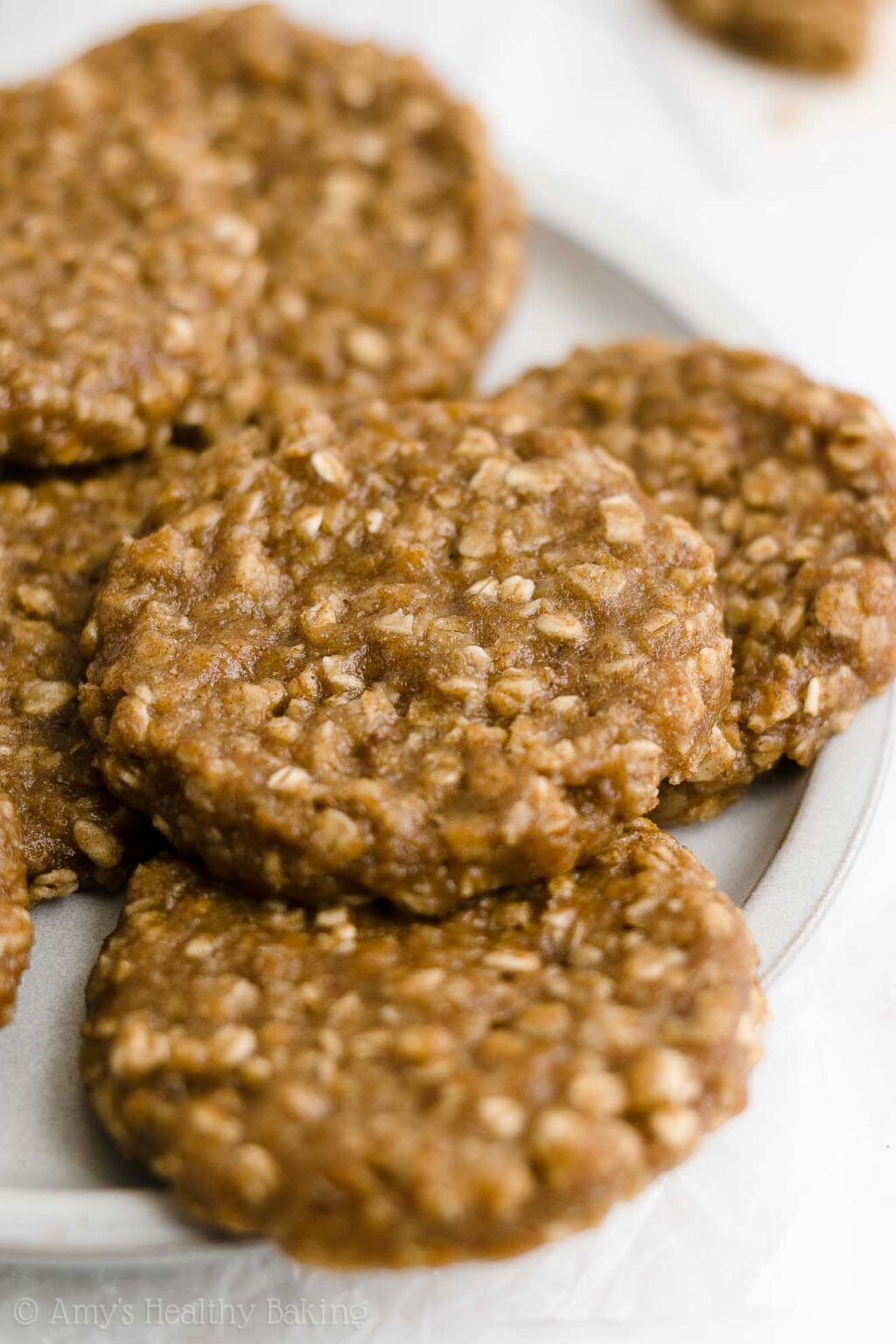 Banana Oatmeal Cookies (Healthy Recipe!) Amy's Healthy Baking