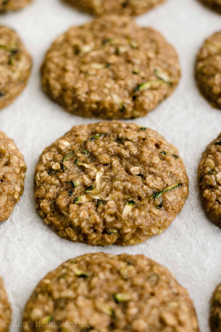 Healthy Zucchini Oatmeal Cookies Amy's Healthy Baking