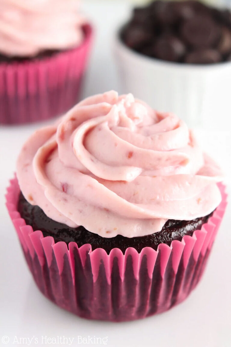Easy Raspberry Frosting (2 Ways!) Amy's Healthy Baking