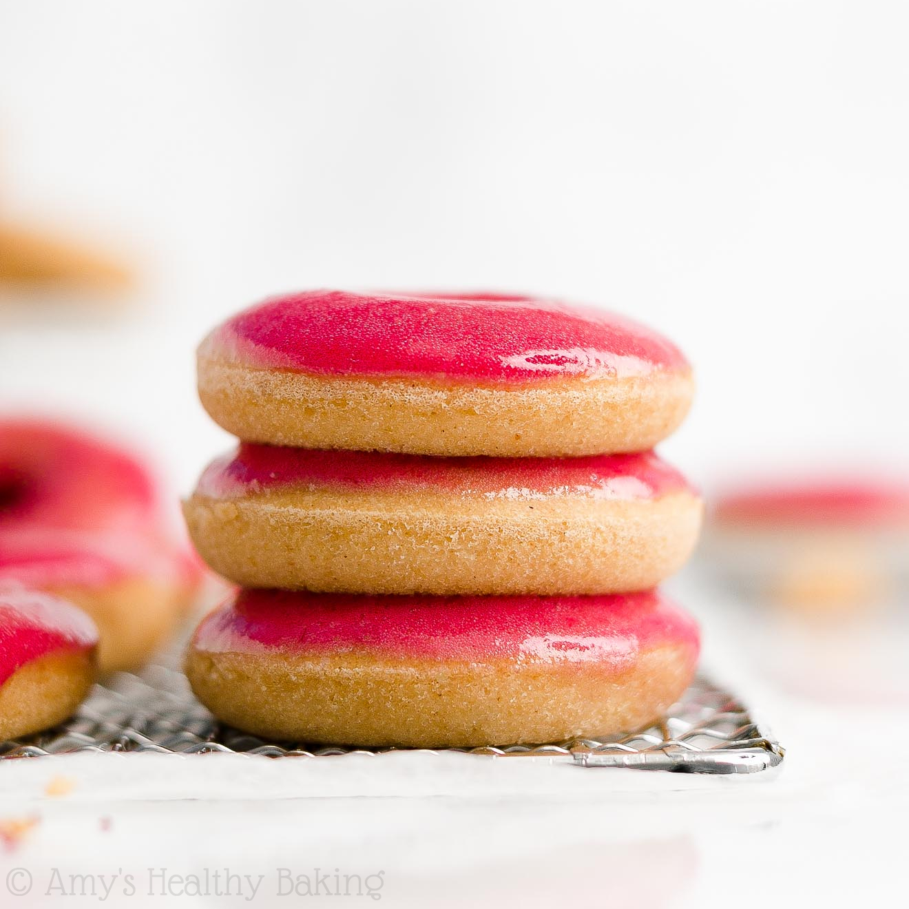 Healthy Baked Vanilla Donuts-image