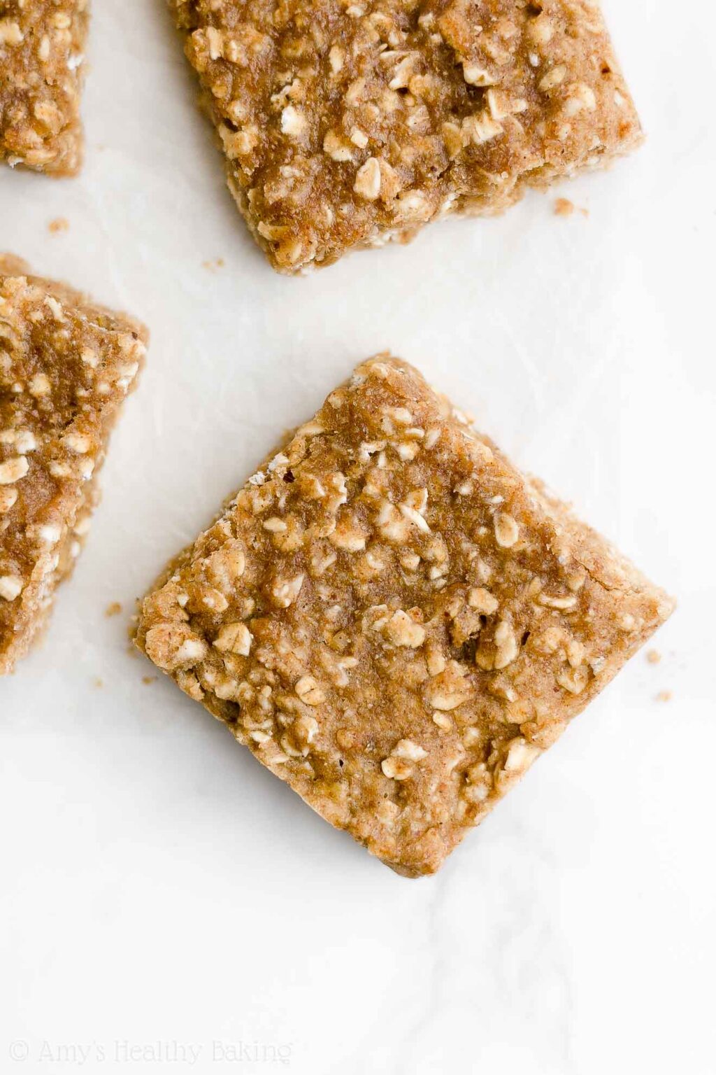 Healthy Almond Butter Oatmeal Bars Amy's Healthy Baking