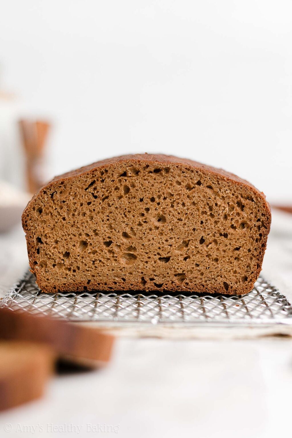 Healthy Oatmeal Gingerbread Loaf | Amy's Healthy Baking